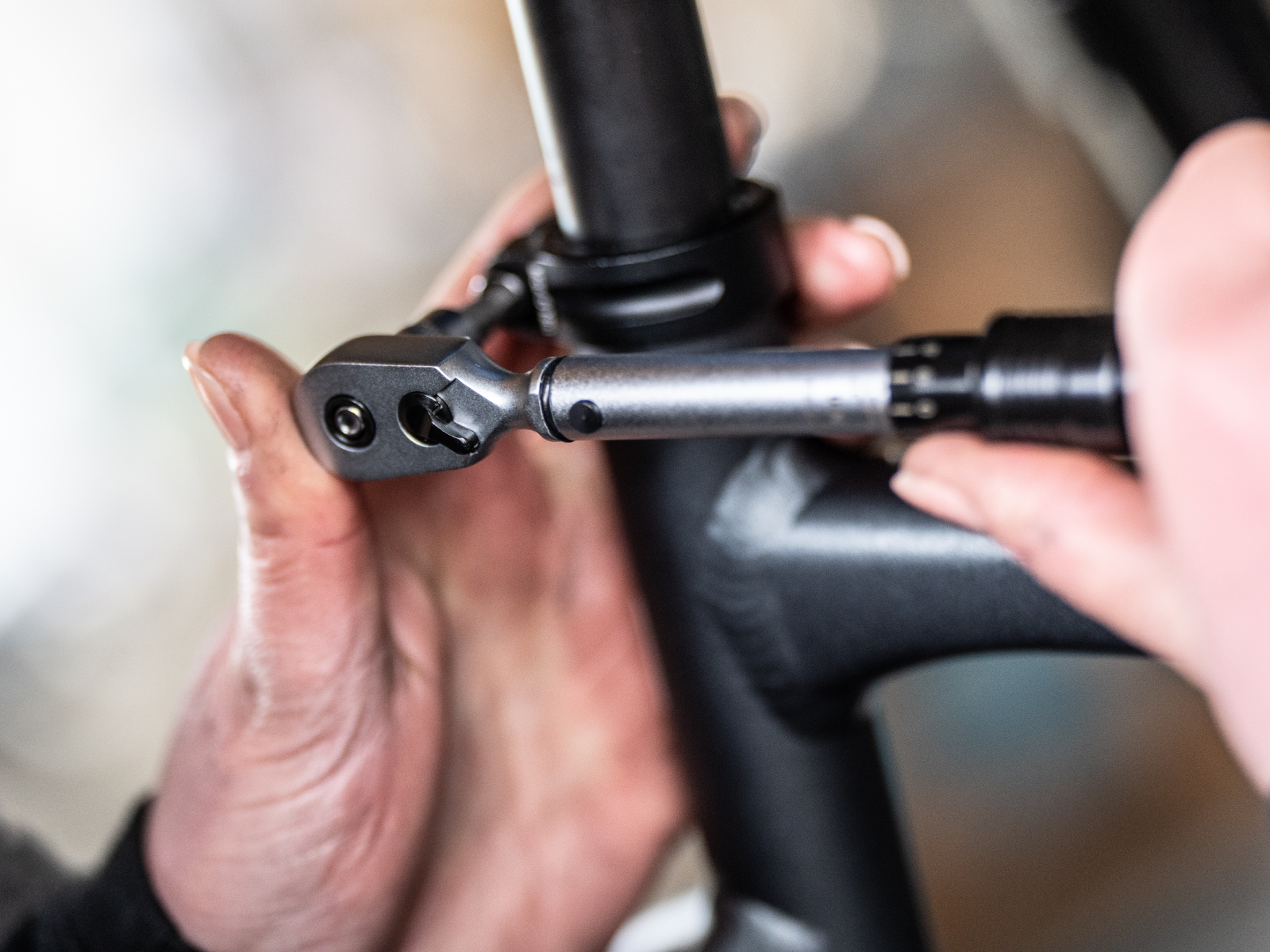 Klarer Klickmechanismus