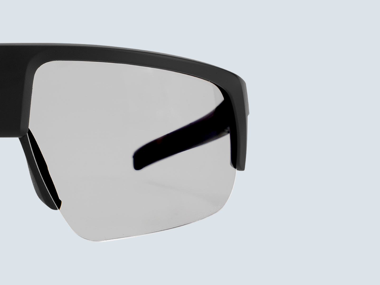 Verres avec une zone de lecture