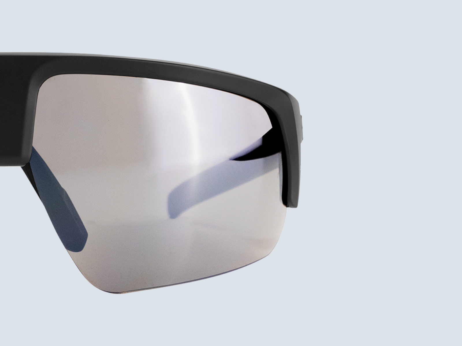 Verres avec une zone de lecture